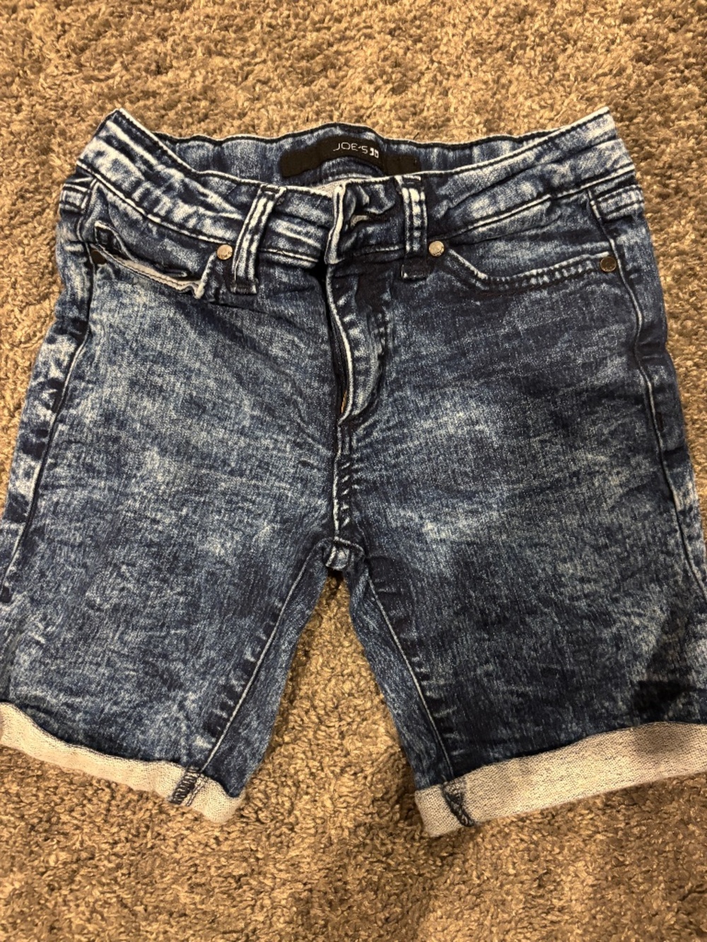 Joe's Jeans Big Kids Premium Dark Wash Denim Shorts
